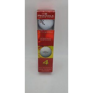 Pinnacle Power Core Straight Distance Golf Balls 1 Pack Of 4